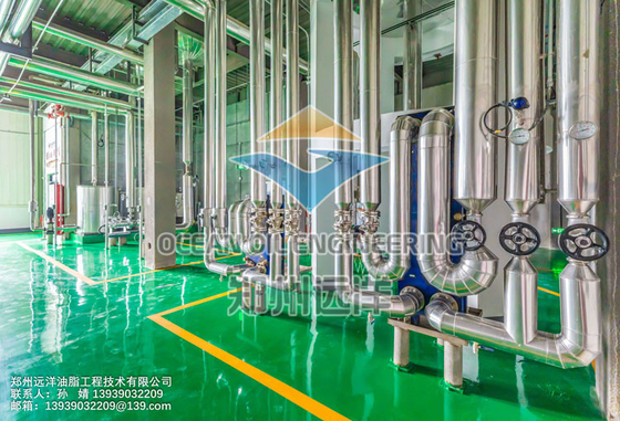 Dissolvant refroidi à l'eau de machine d'extraction de l'huile de paume de contrôle de PLC