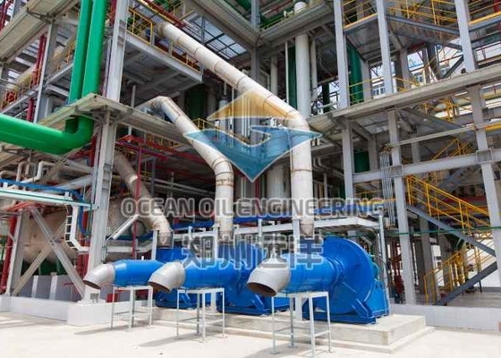 Sabler sec d'équipement de fractionnement d'acier inoxydable de l'huile de palme avec de la pression 0.6MPa