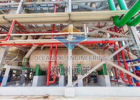 Équipement comestible de raffinage du pétrole de contrôle de PLC pour la purification d'huile industrielle