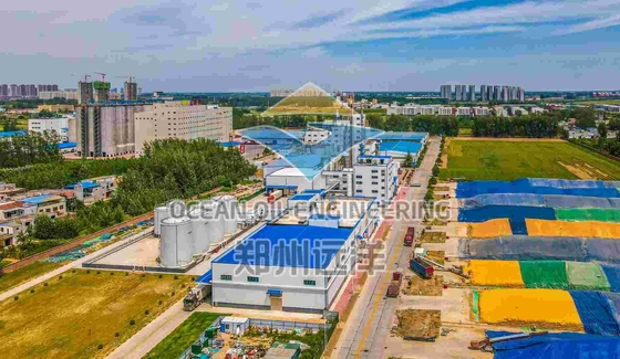 Usine de prétraitement d'huile comestible Aotumatic complète avec installation sur site et Shakelong