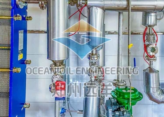 Usine automatique de raffinage d'huile végétale ISO9001 304 500TPD pour l'huile de germe de maïs