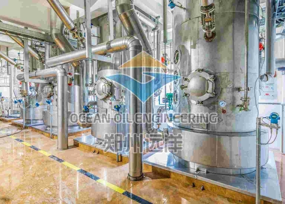 Chaîne de production adaptée aux besoins du client de biodiesel acier inoxydable 10 - 500 tonnes par jour