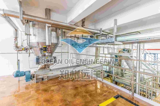 Machine de presse de prétraitement des graines oléagineuses avec système de commande PLC/DCS 30-1500t
