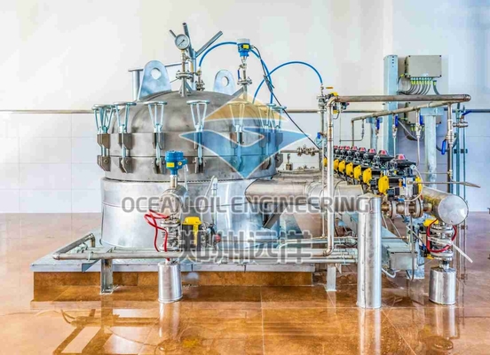 50/60 Hz usine de raffinage d'huile alimentaire 440V avec SS et acier au carbone
