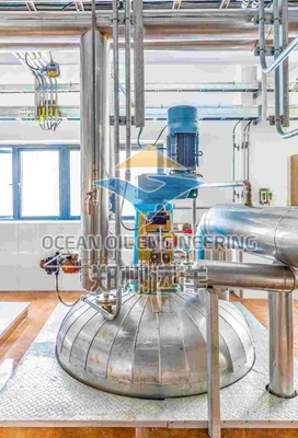 Installation d'extraction d'huile de soja par refroidissement à l'eau Capacité 30-1500 t