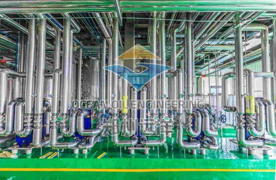 Machine de raffinage de pétrole brut de technologie avancée 5000 TPD 440V entièrement automatique