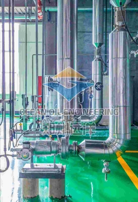 Équipement de chauffage électrique au biodiesel pour une capacité de 10 à 500 tonnes par jour