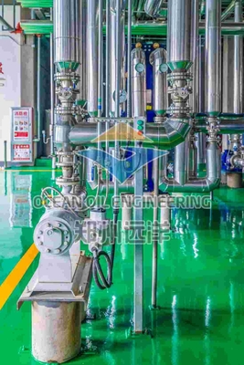 Équipement de biodiesel contrôlé par PLC Processus de distillation et d'estérification des acides gras