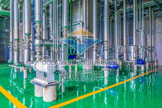 Équipement de production de biodiesel à économie d'énergie PLC 380V pour l'industrie