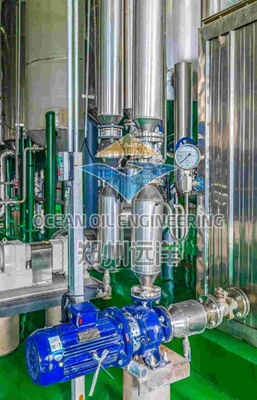 Installation de prétraitement de semences d'huile pour traitement physique/chimique de qualité entièrement automatique