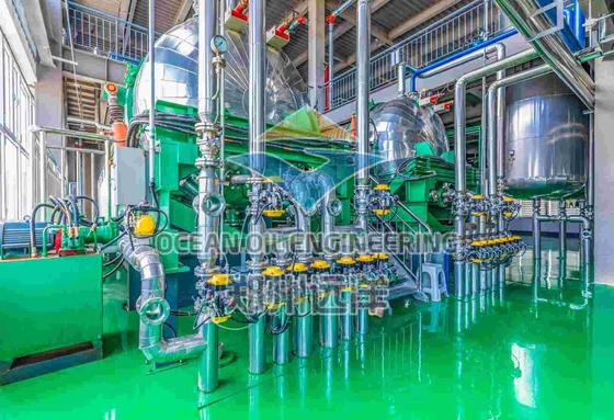 Opération automatique Usine de raffinage de pétrole physique Production automatique 500-1000 T/jour