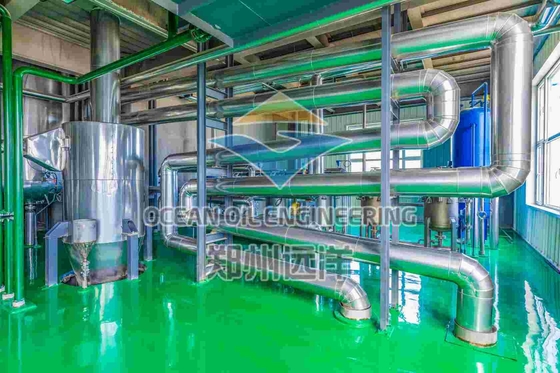 Machines de production de biodiesel entièrement automatiques dotées d'un système de contrôle avancé