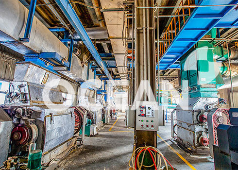 Chaîne de production d'extraction de préparation d'huile de friture à échelle réduite