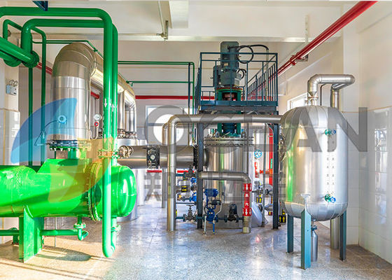 Service d'usine de raffinerie d'huile de table de neutralisation de dégommination à l'étranger