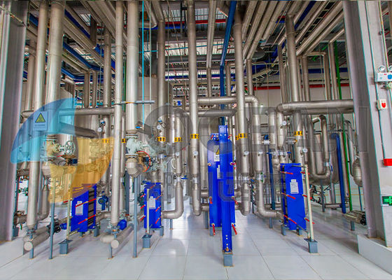 Conception de projet de raffinage chimique continue de l'usine 10-1500TPD