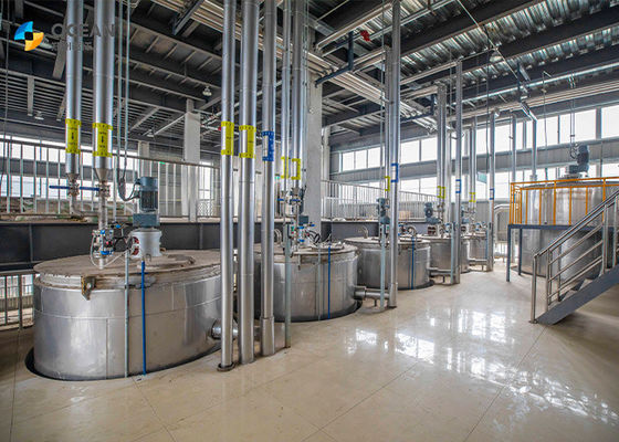 Usine de fractionnement de l'huile de palme 0.3MPa d'api 650 avec la préparation de surface de soufflage de sable