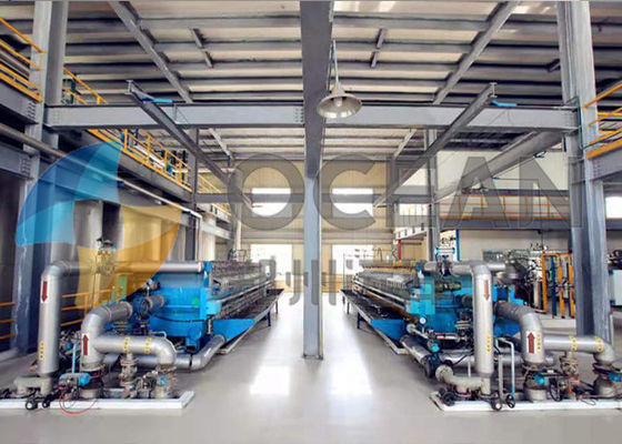 Équipement de fractionnement d'huile de table de machine de filtre-presse de membrane de cadre de plat