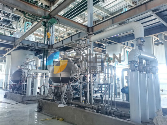 Raffinage physique 200-500TPD d'équipement comestible de raffinage du pétrole d'huile de palme