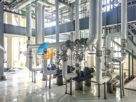 Tonnes automatiques de l'usine de raffinerie d'huile de table d'acier inoxydable 20-500/jour