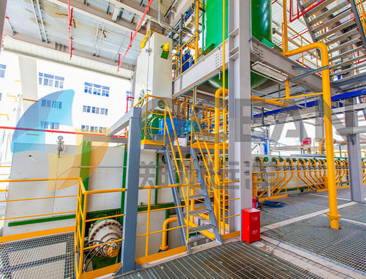 Extraction par solvants automatique d'usine comestible de l'extraction de l'huile 100TPD