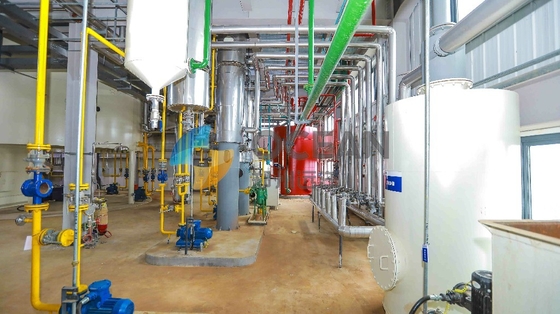 Chaptalisation de dégommination de machine de raffinage du pétrole de tournesol de CPO