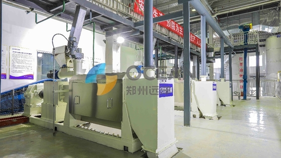 Chaîne de production de raffinerie de pétrole brut huile de recourbement végétale complètement automatique