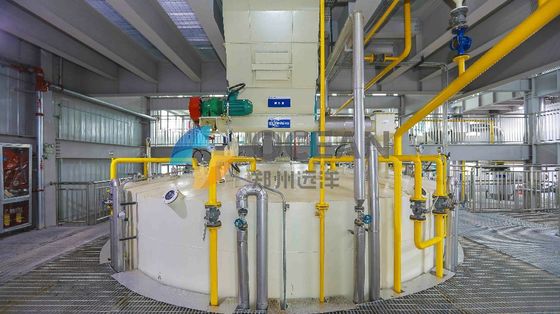 Équipement de raffinerie d'huile de palme de CS à échelle réduite avec le réservoir de dégommination