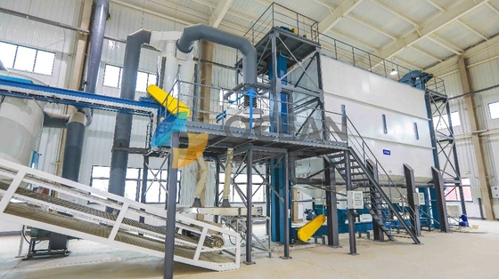 Raffinage physique chimique de recourbement brut d'usine de raffinerie de pétrole