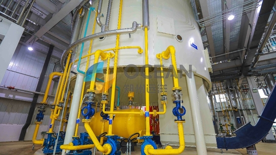 Raffinage physique chimique de recourbement brut d'usine de raffinerie de pétrole