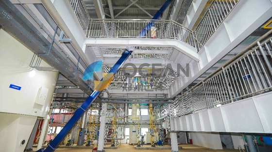 Raffinage physique chimique de recourbement brut d'usine de raffinerie de pétrole