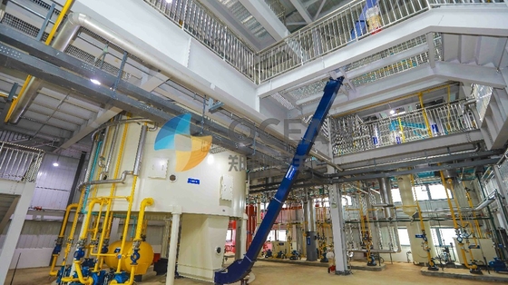 Équipement de raffinerie d'huile de palme de CS à échelle réduite avec le réservoir de dégommination