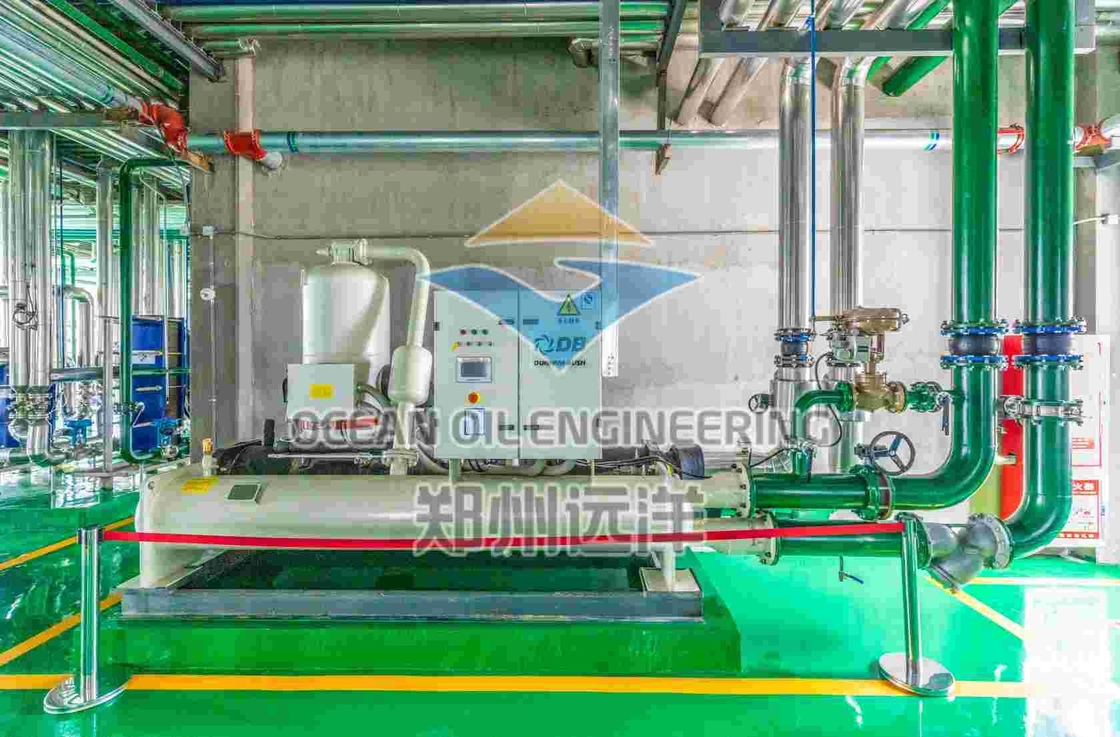 Option d'installation sur site pour une usine de prétraitement d'huile certifiée ISO9001