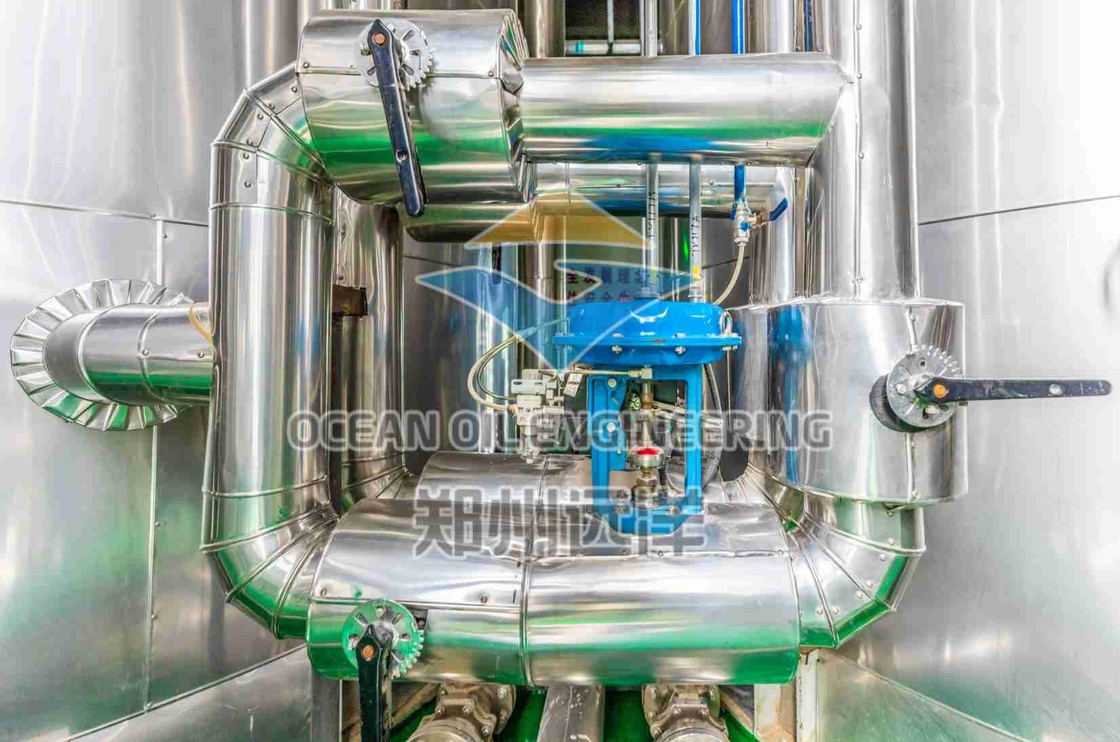 Machine de prétraitement d'huile de 1500 tonnes pour une température personnalisée avec sécheuse de composants de base